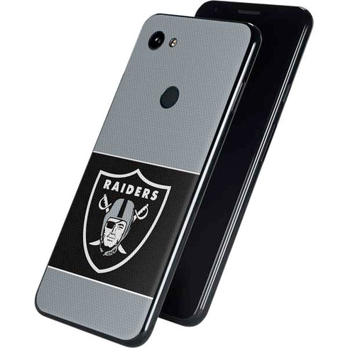 NFL Las Vegas Raiders Zone Block Google Pixel 3a XL Skin